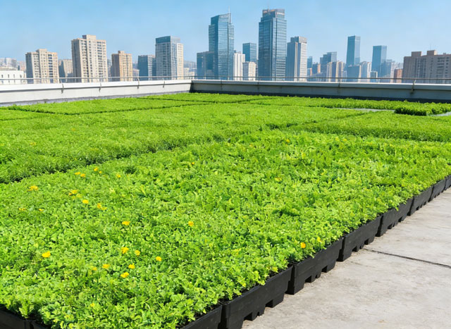 HT-5020 Modular Green Roof Tray Systems